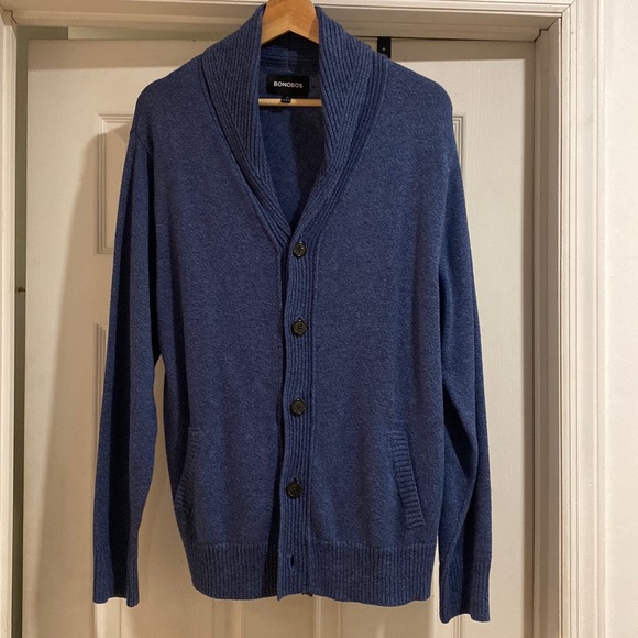 Bonobos Cotton/Cashmere Cardigan - Picture 1 of 3
